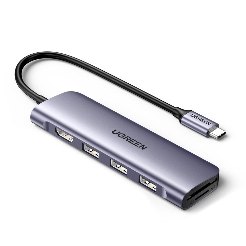 USB-хаб Ugreen 6-в-1