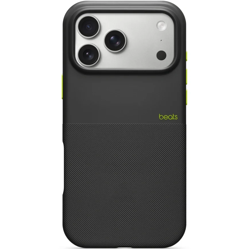 Чехол-накладка Beats Rugged Case with MagSafe/Camera Control для iPhone 17 Pro Max (черный)