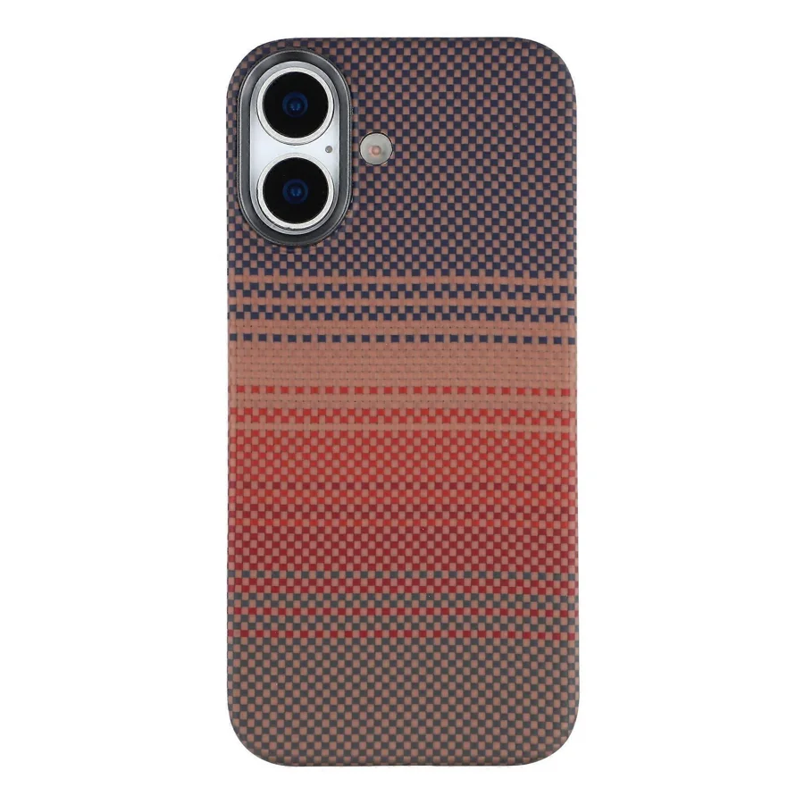 Чехол-накладка Keephone Kevlar MagSafe для Apple iPhone 17 кевлар (арамид) Sunset