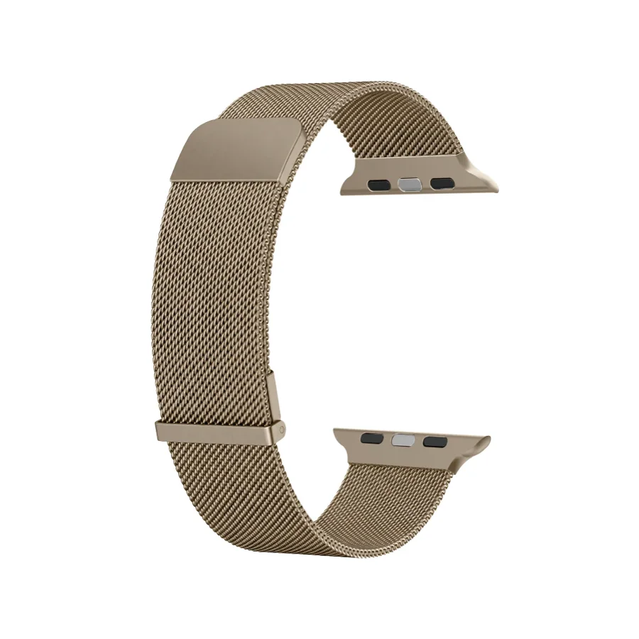 Ремешок WiWU MagFlex для Apple Watch 44/45/46/49mm миланская петля/сталь (WB302) (черный)